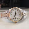 36mm Midsize Men's Watches Ladies Watch Women's Bp Wimbledon Mother Of Pearl Automatic 2813 Jubilee Bracelet Men Sapphir298V