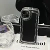 Luftkudde våg transparent TPU -telefonfodral Silikon mjukt skyddsfodral iPhone 13 mini x xs max xr 8 7 14 plus se back cover