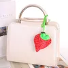 Storage Bags Cute Strawberry Shape Foldable Shopping Bag Reusable Tote Portable Travel Shoulder Folding Home Organizator