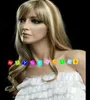 Mode nouveau charme femmes039s long mélange blond bouclés cheveux naturels wigs5884672