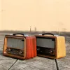 R-20666BTレトロマルチバンドWireles Bluetoothリンク付きReal Wooden Rechargeable Radio USB MP3 Player Outdoor Portable Speaker Box 240102