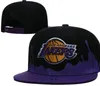 2024 Los Angeles American Basketball Lakers in Season Tournament Champions Snapback Hats Teams Luxury Casquette Sports Hat Strapback Snap Back Justerable Cap A1