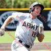 Camisa de beisebol dos Cavaleiros Negros do Exército WILLIAM PARKER STEVEN GRAVER Matthew Ronnebaum Mike Ruggieri Robbie Buecker Tanner Gresham Patrick Melampy Camisas do Exército