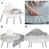 Round Baby Eating Table Mat Infant Feeding Table Cover for High Chair Learn To Eat Autonomously Waterproof Mat 231229