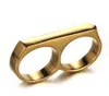 a Stainless Double Finger Accessories Strange Doctor Men039s Jewelry Fashion Simple Titanium Steel Ring EGWK5146438