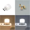 USB -prylar t rese plug natt mini inomhus led lampa ljus för barn baby droppleverans datorer nätverk datortillbehör otyuf