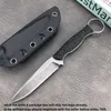 American Tactical G10 Handle Fixed Blade Knife Camping Full Tang Hunting with K Sheath