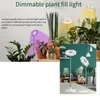 Grow Lights 1 pezzo di pianta per piante da interno Luce LED a spettro completo con supporto staccabile