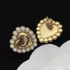 Kvinnor designers pärla örhänge lyx smycken älskar form örant kvinnor modemärke designer hoops studs guld bågar örhängen hög3674454