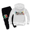 Clothing Sets Toca Life World Kids Boys Clothing Sets Game Toca Boca Life World Long Sleeve ONeck Harajuku Hoodies Tops Pants chi4096570