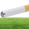 Disponibile in lega di alluminio a forma di sigaretta pipa da fumo One Hitter Bat metallo Dugout 100 pezzi scatola 78mm 55mm lunghezza tubi metallici tabacco 7661566