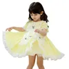 Mädchenkleider 23 Boutique Mädchenkleid Sommer Kind Prinzessin Baby Puffärmel Baumwolle bestickt Spanische Kinderpartykleidung