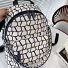 Luxury Fashion Backpack Designer Bag Men Women Brand Schoolbag Unisex Back Pack Zipper Exterior Pocket Shoulders Bag Tote Outdoor Bags