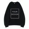 Ihr EIGENES Design Baumwolle Männer Hoodies DIY Marke / Bild Benutzerdefinierte Herren Hoodie DIY Frauen Sweatshirt Unisex Männer Frauen Kleidung 240102