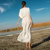 Vêtements ethniques Femmes Robe de soirée de luxe Mode musulmane Strass Celebrity Abaya Élégant Blanc Parti Robes Robe Arabe Islamique Kaftan