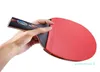 Raquette de Tennis de Table à poignée longue, poignée Shakehand, boutons de pagaie de Ping-Pong en caoutchouc, avec pochette de raquette 4583612