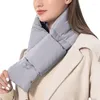 Bandanas Winter Outdoor Fleece Schal Verstellbarer wasserdichter Halswärmer Kreuz mit Taschendesign für Männer Frauen