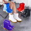 Outdoor Vissen Schoenen Mannen Regenlaarzen Waterdichte Schoenen voor Vrouwen Slip-On Volwassen Botas De Lluvia Hombre Mannen Schoenen 240102