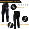 WEST BIKING Tuta sportiva da ciclismo invernale Giacca da bicicletta in pile caldo Abbigliamento da uomo Pantaloni Bici da strada Abbigliamento sportivo antivento all'aperto240102