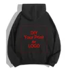 Kendi tasarım markanız /resim kişiselleştirilmiş özel hoodies metin diy hoodie kadın erkekler sweatshirt gündelik kapüşonlu kıyafetler moda 240102