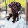 Bérets Skullies pour femmes, bonnets pour la série National Wind, mode européenne et américaine, chapeau écharpe de Style coréen