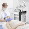 2024 9 i 1 Hydradermabrasion Bubble Peptid Ansiktsskalning Lösning Hydra Skin Care Beauty Machine for Salon