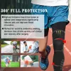 長脚圧縮袖の袖の膝のブレースサポートバスケットボールフットボールの痛みの緩和を保護する240102
