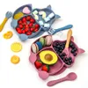 8st/set silikonrätter för baby matning bordsartiklar suger skål kopp vattentät smörked gaffel baby föremål med 231229