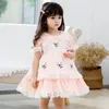 Mädchenkleider 23 Boutique Mädchenkleid Sommer Kind Prinzessin Baby Puffärmel Baumwolle bestickt Spanische Kinderpartykleidung