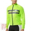 Reflekterande Winter Warm Cycling Jacket Thermal Fleece Windproof Water Repellent Bicycle Clothes Road Bike Long Jersey Vest240102