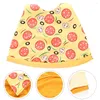 Hundkläder Intressant Pizza Costume Cloak Pet Suit Lovely Plagment för Halloween