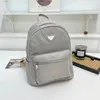 Projektantki plecak kobiety back Pack Men Medium Backpack Canvas School Torby Projektanci torby Crossbody torebki