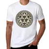 Polo da uomo Escher - Circle Limit IV (paradiso e inferno) T-shirt Kawaii Abbigliamento T-shirt anime ad asciugatura rapida per uomo in cotone