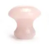 Rosa de quartzo cogumelo massagem pedra cristal jade corpo facial pé gua sha fino antirrugas relaxamento beleza cuidados saúde tool2268519