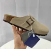 Designer Clogs Slippers for Men Women Allemagne glisse de mode Clog Sliders Sandals Sandals Loafer Slaipper Suede Snake en cuir Boucle de boucle DW