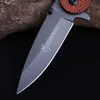 Utomhus hög hårdhet Folding Knife Camping Tactics Multifunktionell överlevnad