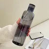 Bottiglie d'acqua Bottiglia di plastica per PC con indicatore del tempo Creativo di grande capacità Bevanda a tenuta stagna Sport resistente alle cadute