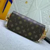 Роскошный брендовый дизайнерский мешок Сумочка Reconeta M81911 Кошелек на цепочке Маджонг Письмо Старый цветок Мода Подмышки Винтажная сумка через плечо Маленькая сумка на одно плечо