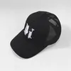 2024 NY DESIGNER BASEBALL HAT fritid Lyxig hatt unisex anka tunghatt bomullssolen Grid Truck Driver Justerbar HathH010