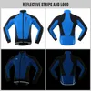 Männer Radfahren Jacke Wasserdicht Winddicht Thermo Fleece Bike Jersey Fahrrad Reiten Laufen Herbst Winter Jacke Coat240102