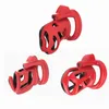 3 shape plastic Male cock lock penis with 4 rings Chastity device cage CB6000S bondage restraint SM sex toy for men 240102