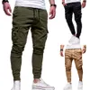 Męskie streetwear joggers Męskie spodnie Strażne treningi sznurka Siłowni Poletnie fitness Spodnie Elastyczne oddychające spodnie dresowe sporne sporty sporne spodnie m-3xl