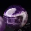 1PC natürliche Traum Amethyst Ball poliert Massage Kugel Ball Reiki Heilung Raum Dekor Kristall Handwerk Stein Globus Souvenirs 4-7cm240102