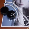 Pendentifs collier de perles d'eau douce naturelles, chaîne de clavicule, ornement de mode