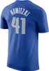 Uomo Donna Tifosi di marca Camicie da basket 77 Luka Doncics 11 Kyrie Irvings 41 Nowitzkis Tops T-shirt per adulti Lady Sport T-shirt a maniche corte American Street Abbigliamento casual