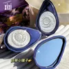 Luxury Purple Diamond Moonlight Highlight Powder Palette Shimmer Shiny Highlighter Silky Touch Longlasting 231229