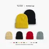 Solide unisexe chaud tricoté chapeaux pour femmes Beanie laine mélanges doux automne hiver hommes casquette casquettes de Ski 10 couleurs pas cher 230920