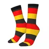 Chaussettes pour hommes toutes saisons, bas d'équipage, drapeau de l'allemagne, Harajuku, mode Hip Hop, accessoires longs pour hommes et femmes, cadeaux