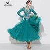 Сценическая одежда, высококачественное бальное платье для вальса, платья для соревнований, стандартная танцевальная одежда, танго S7033