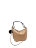 2024 Fashion LOE Crossbody Bag Women's Large Capacity Zipper Opening Leather Luxury Versatile Designer Simple Shopping Bag loeewes Bags